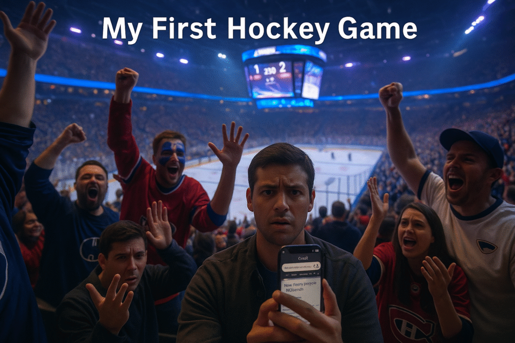My First Hockey Game